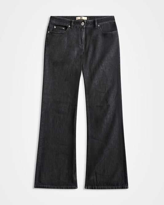 KNWLS, AW24 Washed Charcoal Alice Jeans