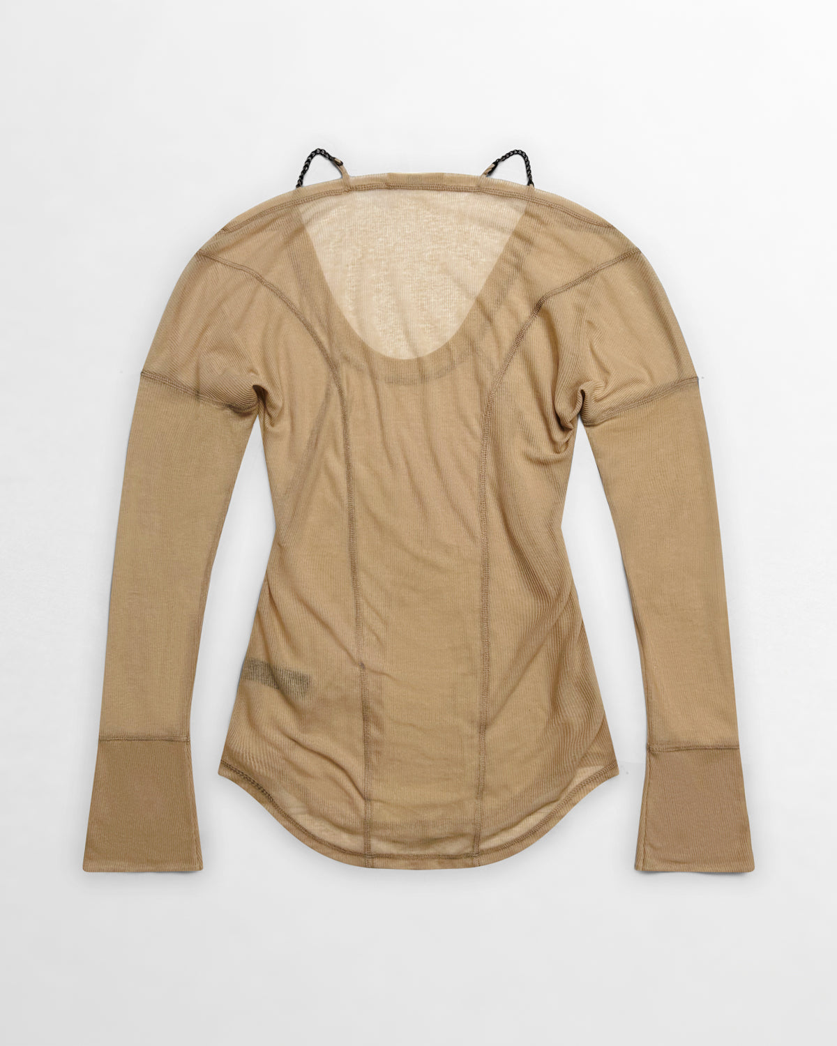 KNWLS, SS25 Chain Long-sleeve Top