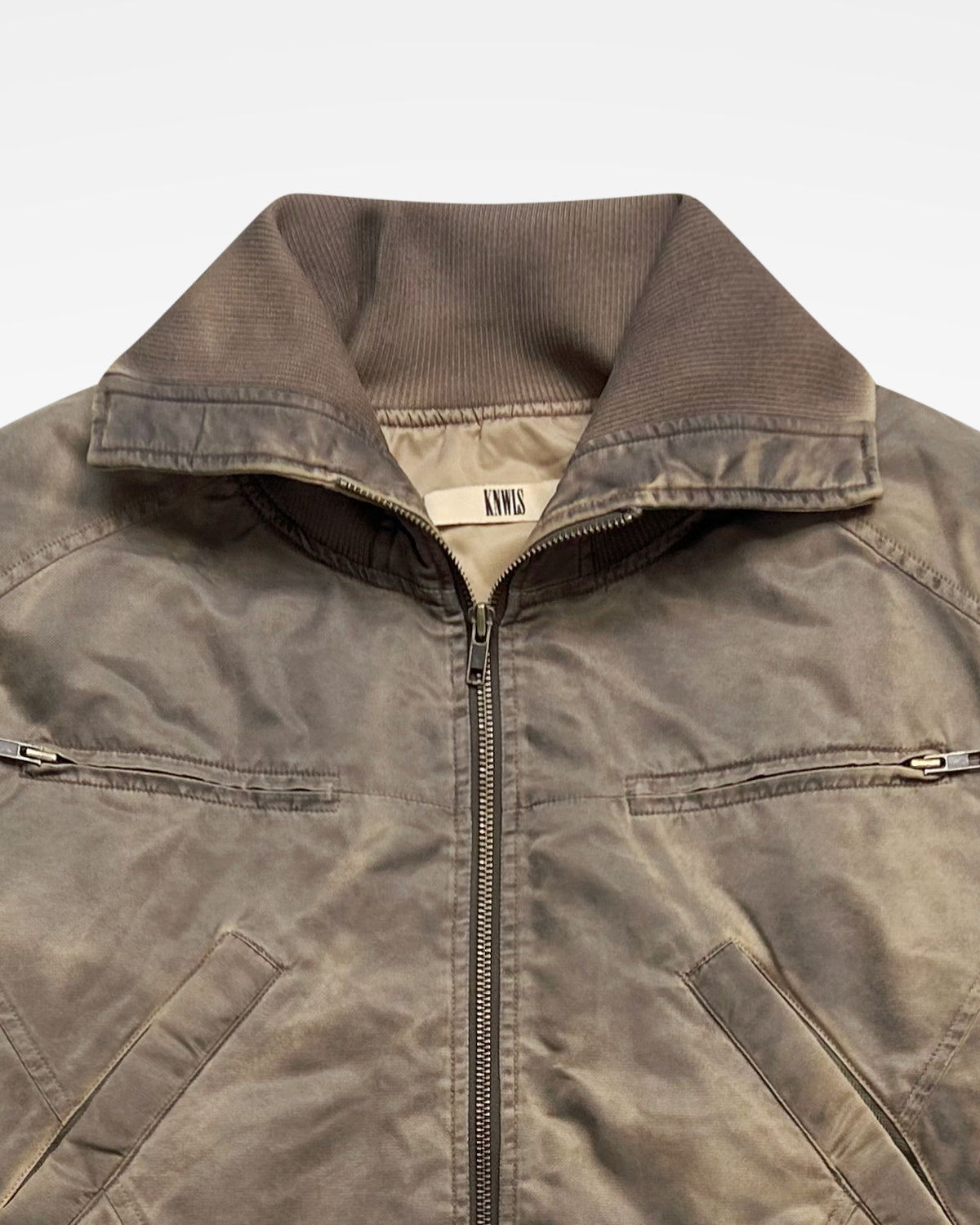 KNWLS, SS25 Washed M-Claw Bomber Jacket