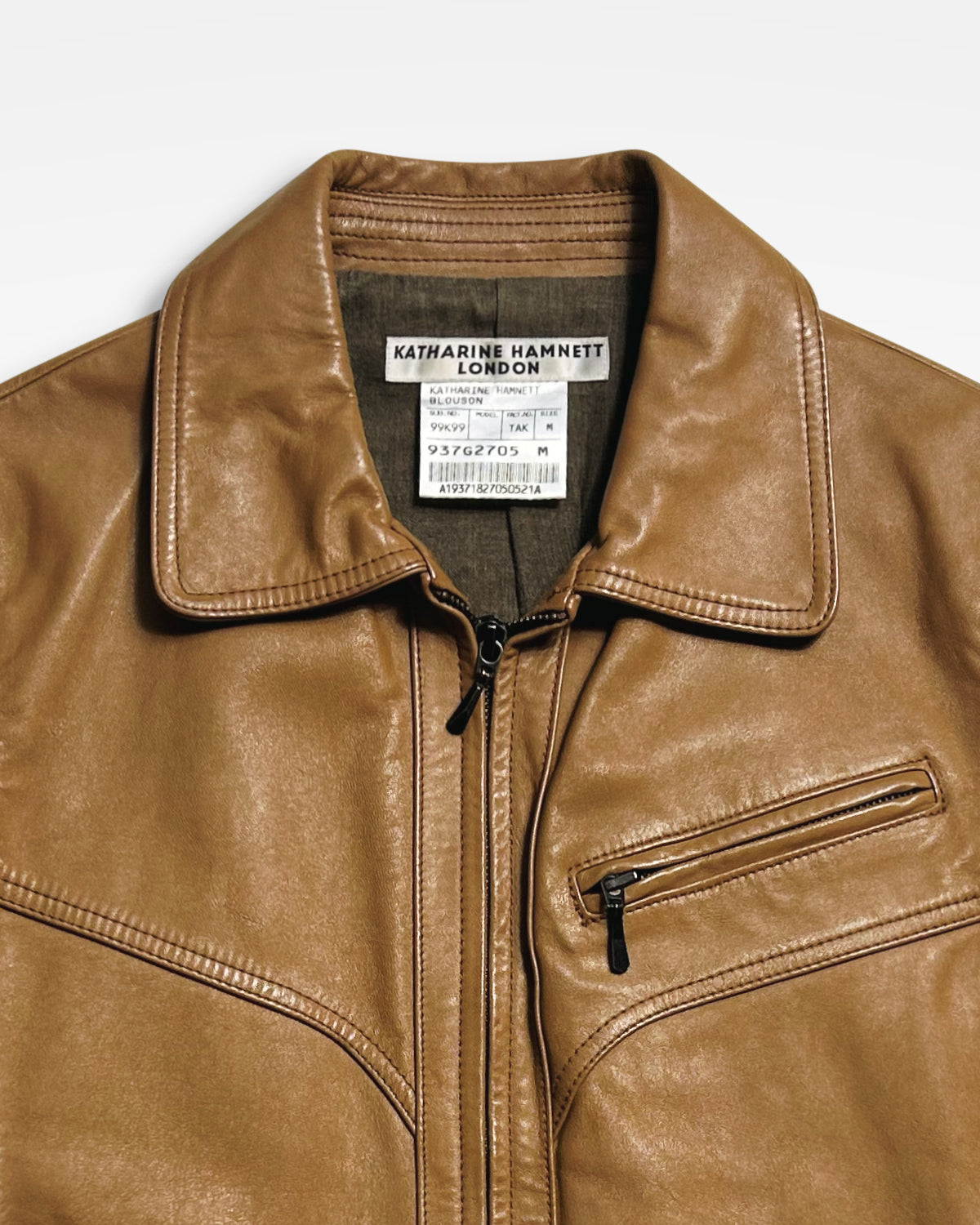 Katharine Hamnett, Leather Biker Jacket