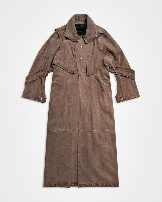 Lueder, AW24 Civilian Coat Acid Sienna