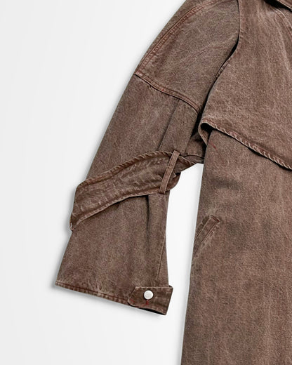 Lueder, AW24 Civilian Coat Acid Sienna
