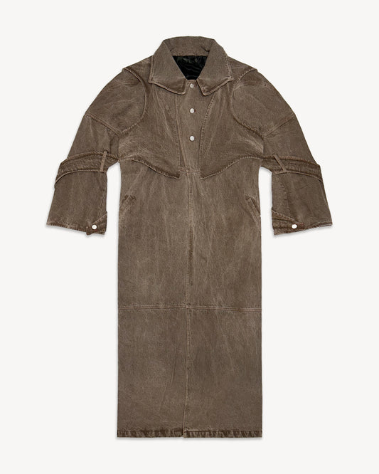 Lueder, AW24 Civilian Coat Acid Sienna