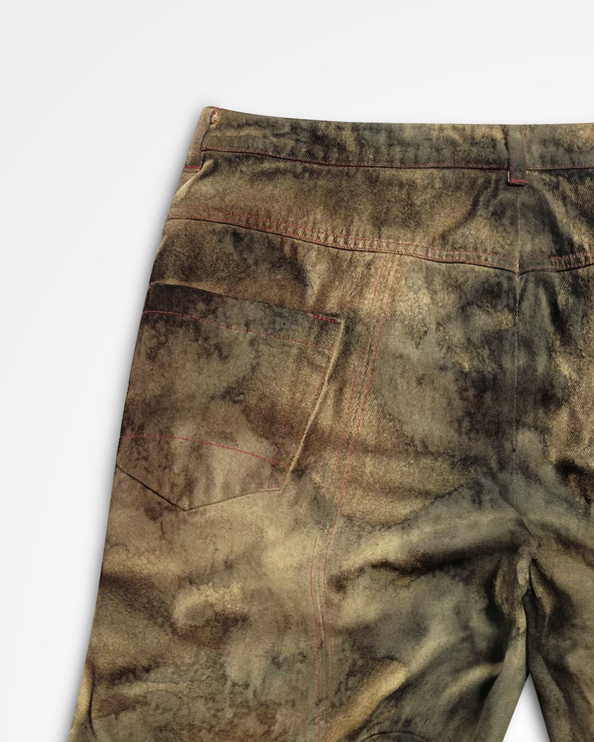 Lueder, AW24 Engineered Flare Acid Sienna