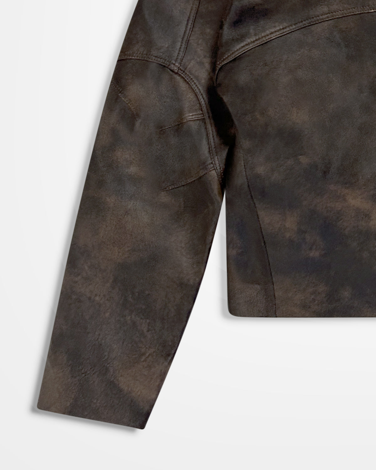 Lueder, SS25 Distressed Leather Ranger Jacket