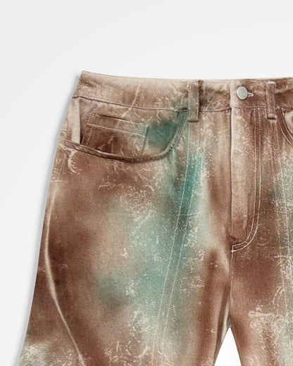 Lueder, SS25 Laser Engraved Acid Engineered Flare