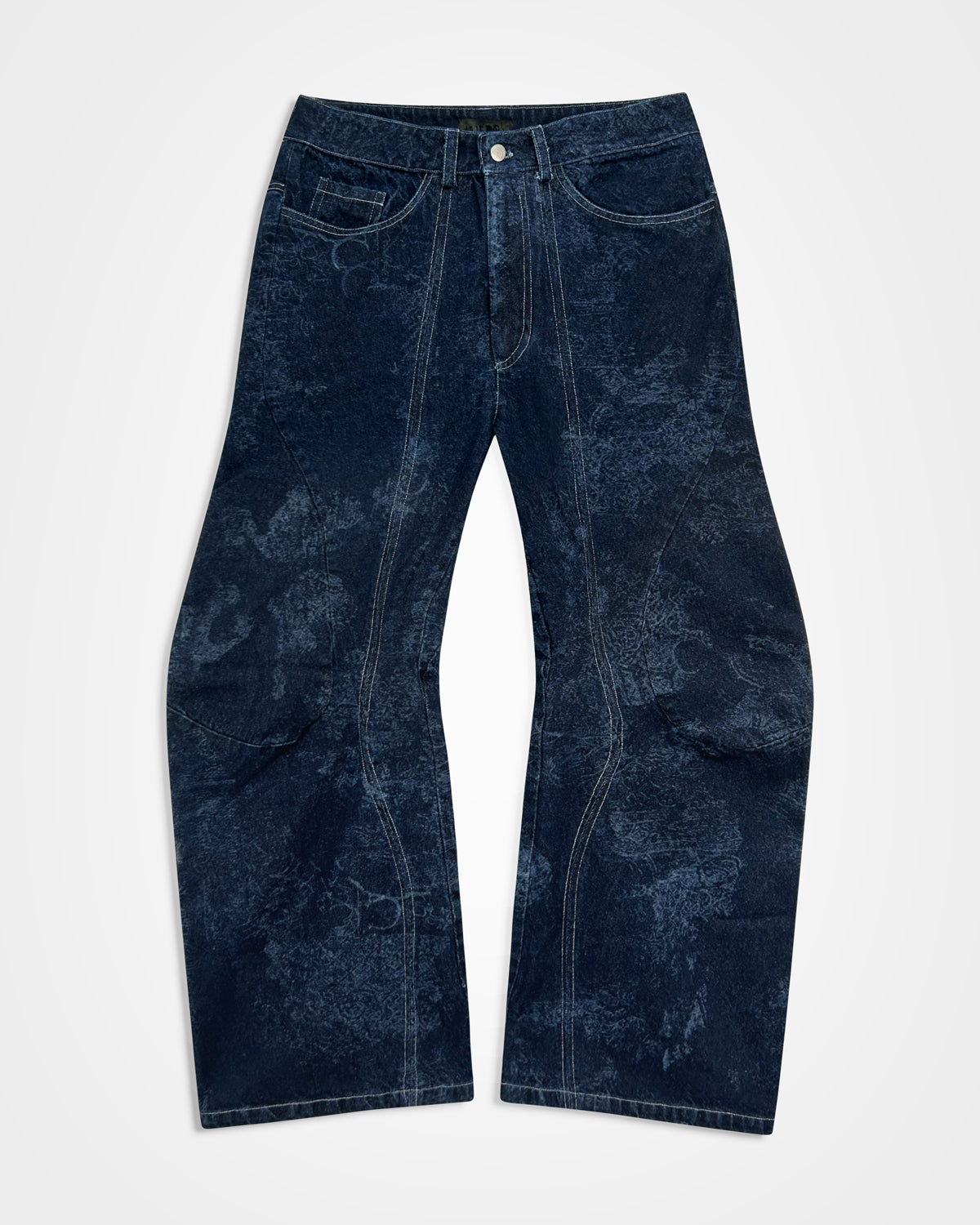 Lueder, SS25 Laser Engraved Engineered Flare