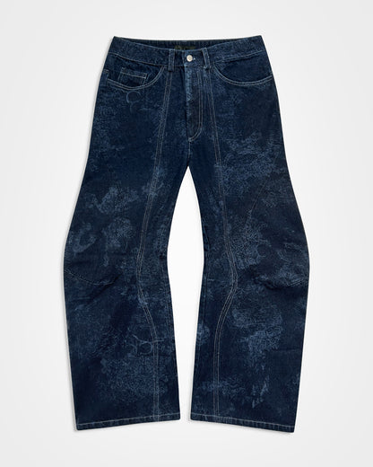 Lueder, SS25 Laser Engraved Engineered Flare