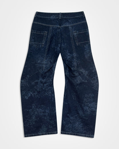 Lueder, SS25 Laser Engraved Engineered Flare