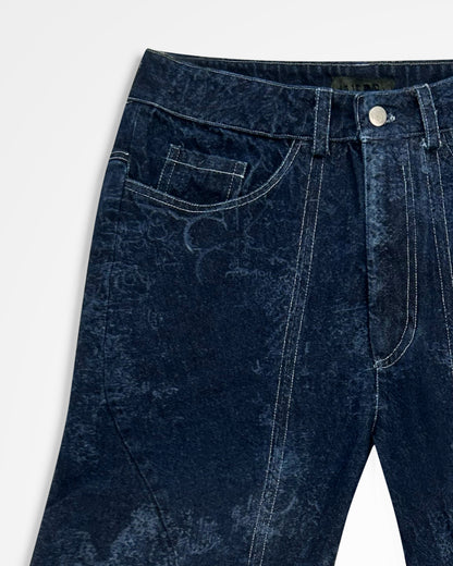 Lueder, SS25 Laser Engraved Engineered Flare