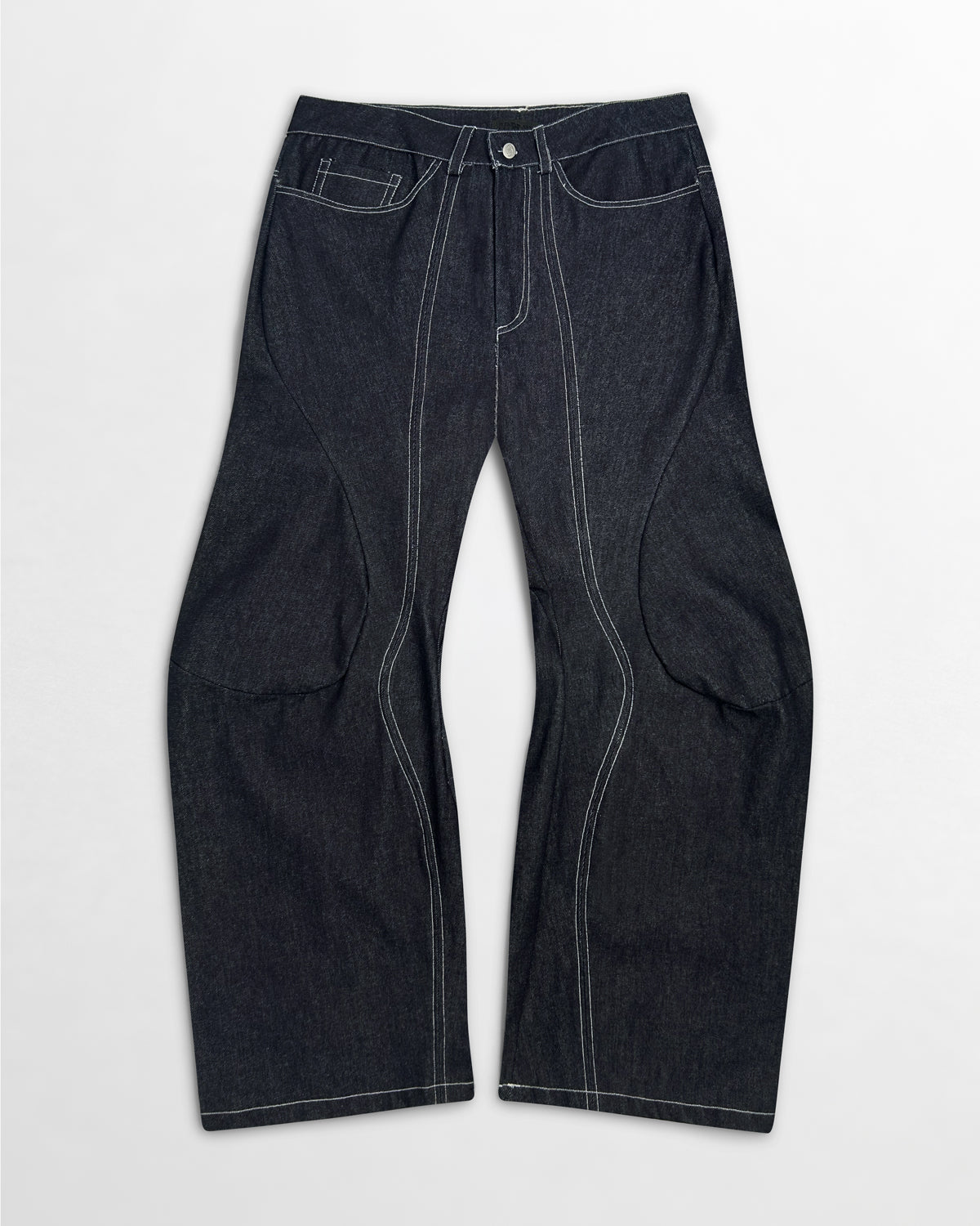 Lueder, SS25 Raw Denim Engineered Flare