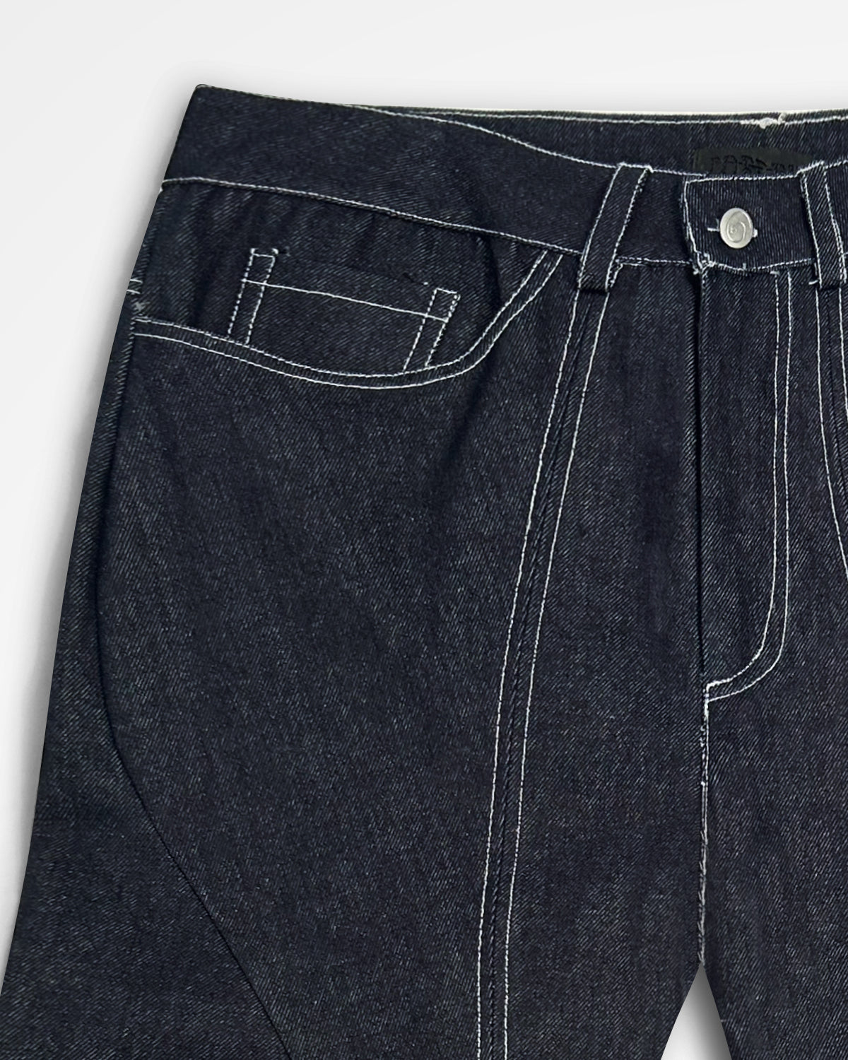 Lueder, SS25 Raw Denim Engineered Flare