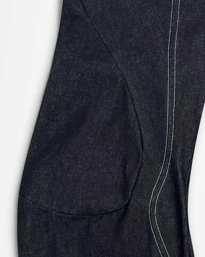 Lueder, SS25 Raw Denim Engineered Flare