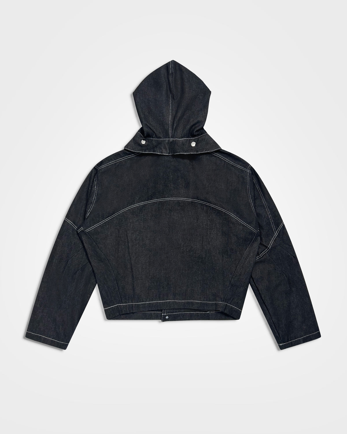 Lueder, SS25 Raw Denim Hooded Ranger Jacket