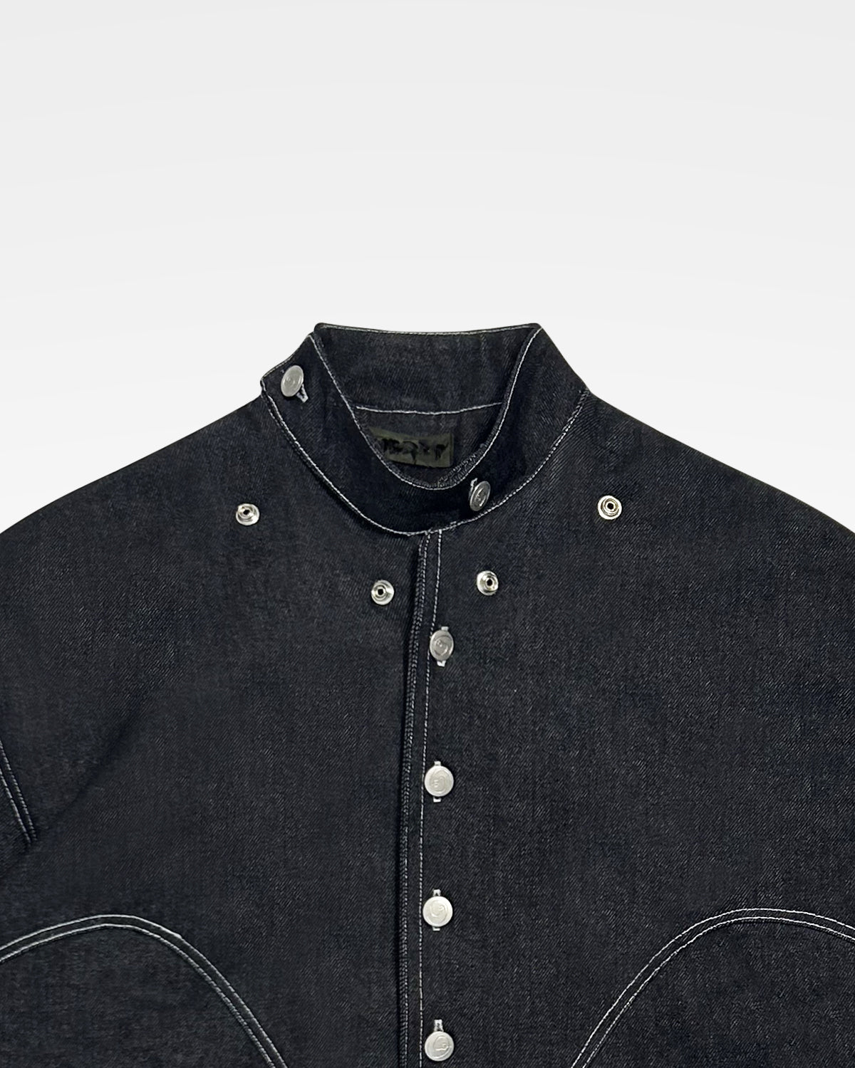 Lueder, SS25 Raw Denim Hooded Ranger Jacket