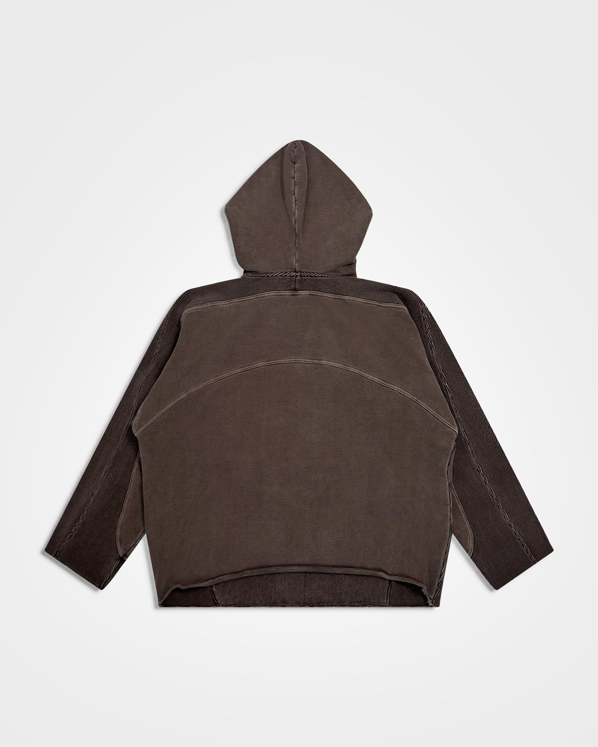 Lueder, SS25 Washed Brown Armour Hoodie