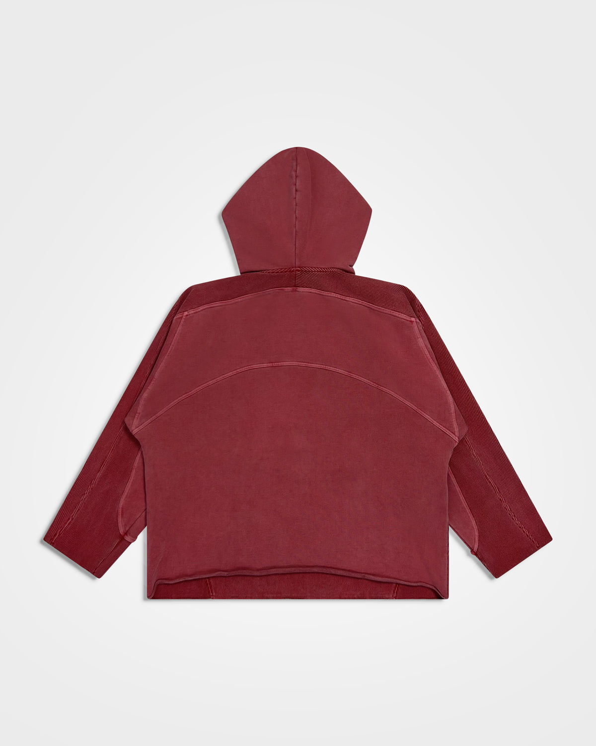 Lueder, SS25 Washed Red Armour Hoodie
