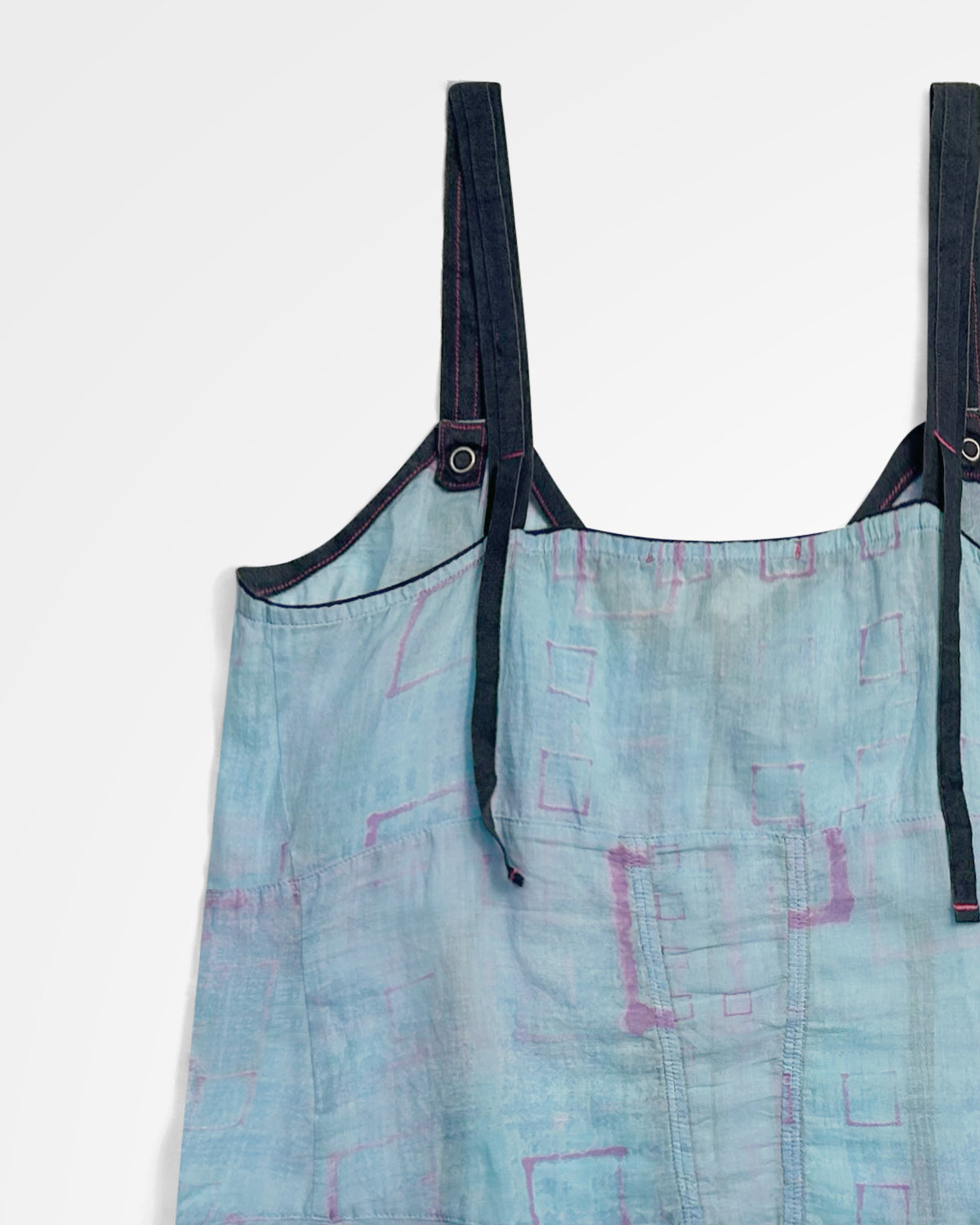 Marithe Francois Girbaud, Blue Shimmer Camisole