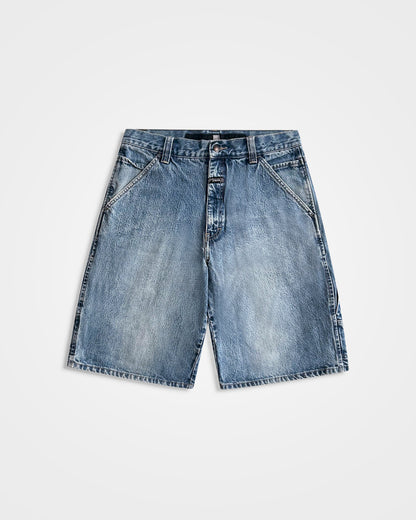 Marithe Francois Girbaud, Multi-Pocket Washed Cargo Shorts