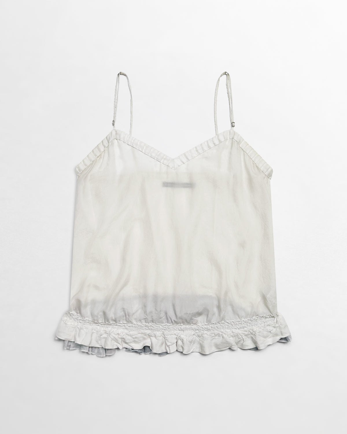 Marithe Francois Girbaud, Ruched Slip Top