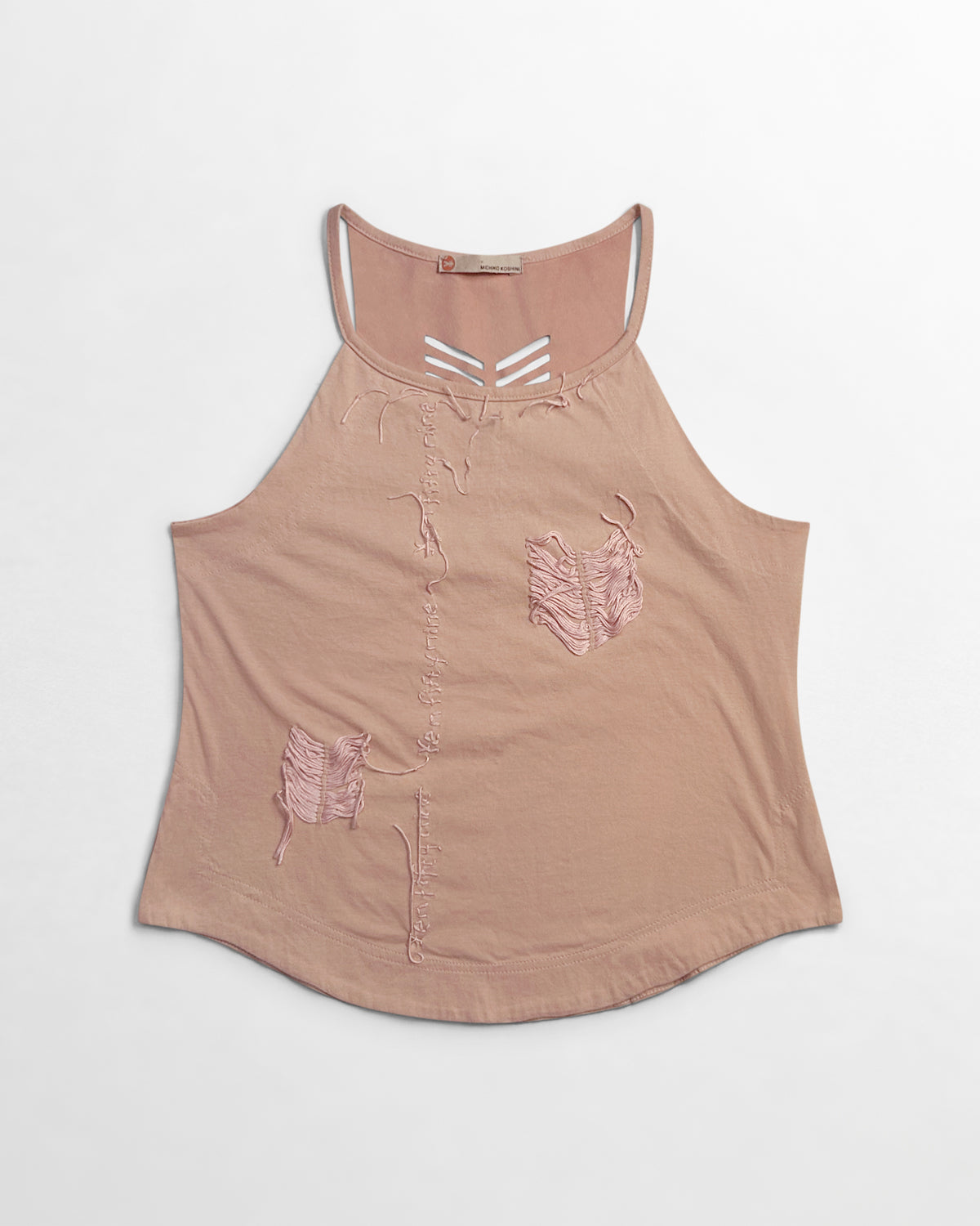 Michiko Koshino, Distressed Leather Tank