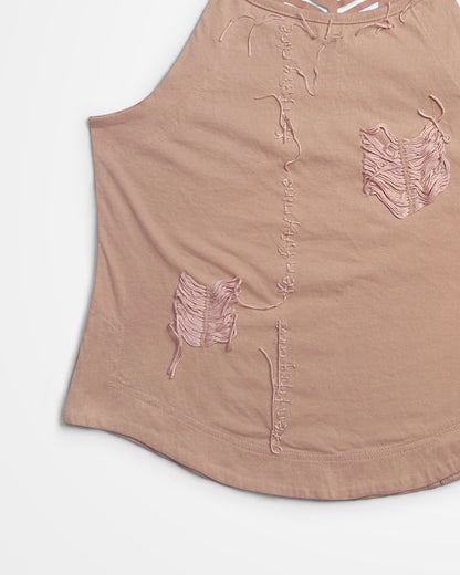 Michiko Koshino, Distressed Leather Tank