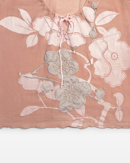 Michiko Koshino, Yen Jeans Embroidered Floral Tank