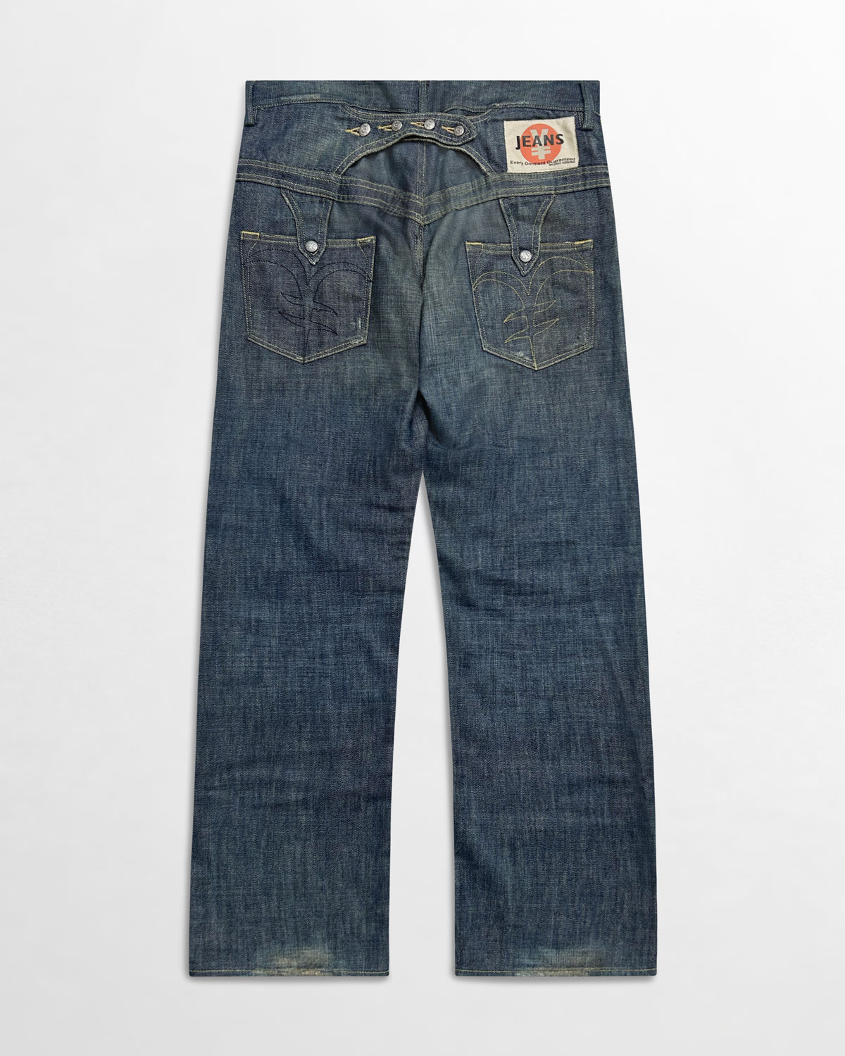Michiko Koshino, Yen Jeans Button-tab Jeans