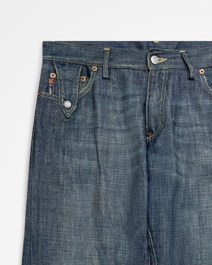 Michiko Koshino, Yen Jeans Button-tab Jeans