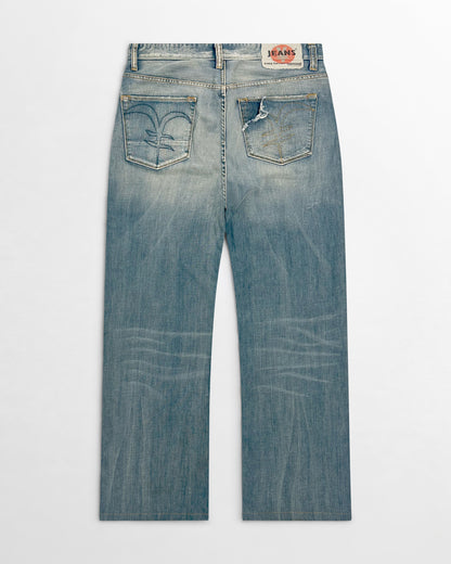 Michiko Koshino, Yen Jeans Frayed Pocket Jeans