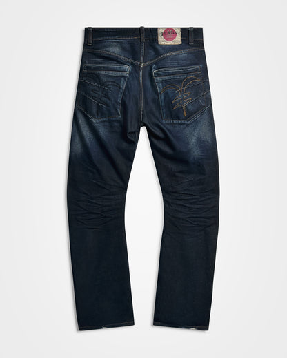 Michiko Koshino, Yen Jeans Multi-Dart Indigo Jeans