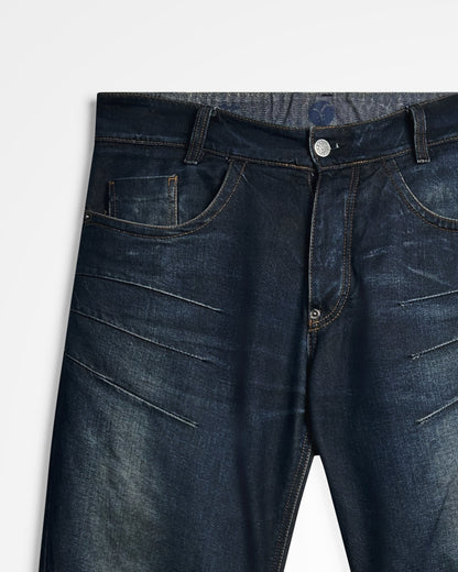 Michiko Koshino, Yen Jeans Multi-Dart Indigo Jeans