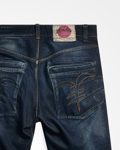 Michiko Koshino, Yen Jeans Multi-Dart Indigo Jeans