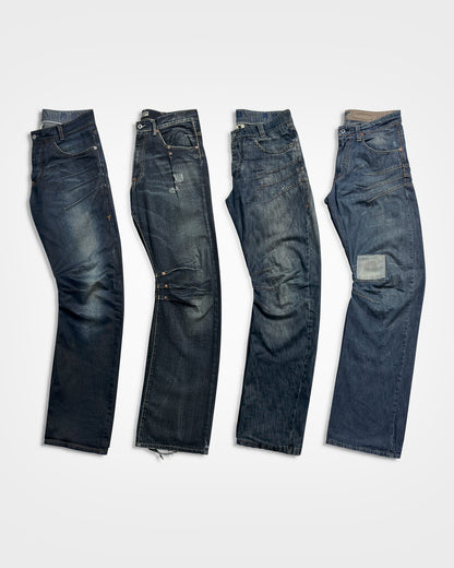 Michiko Koshino, Yen Jeans Multi-Dart Rivet Jeans