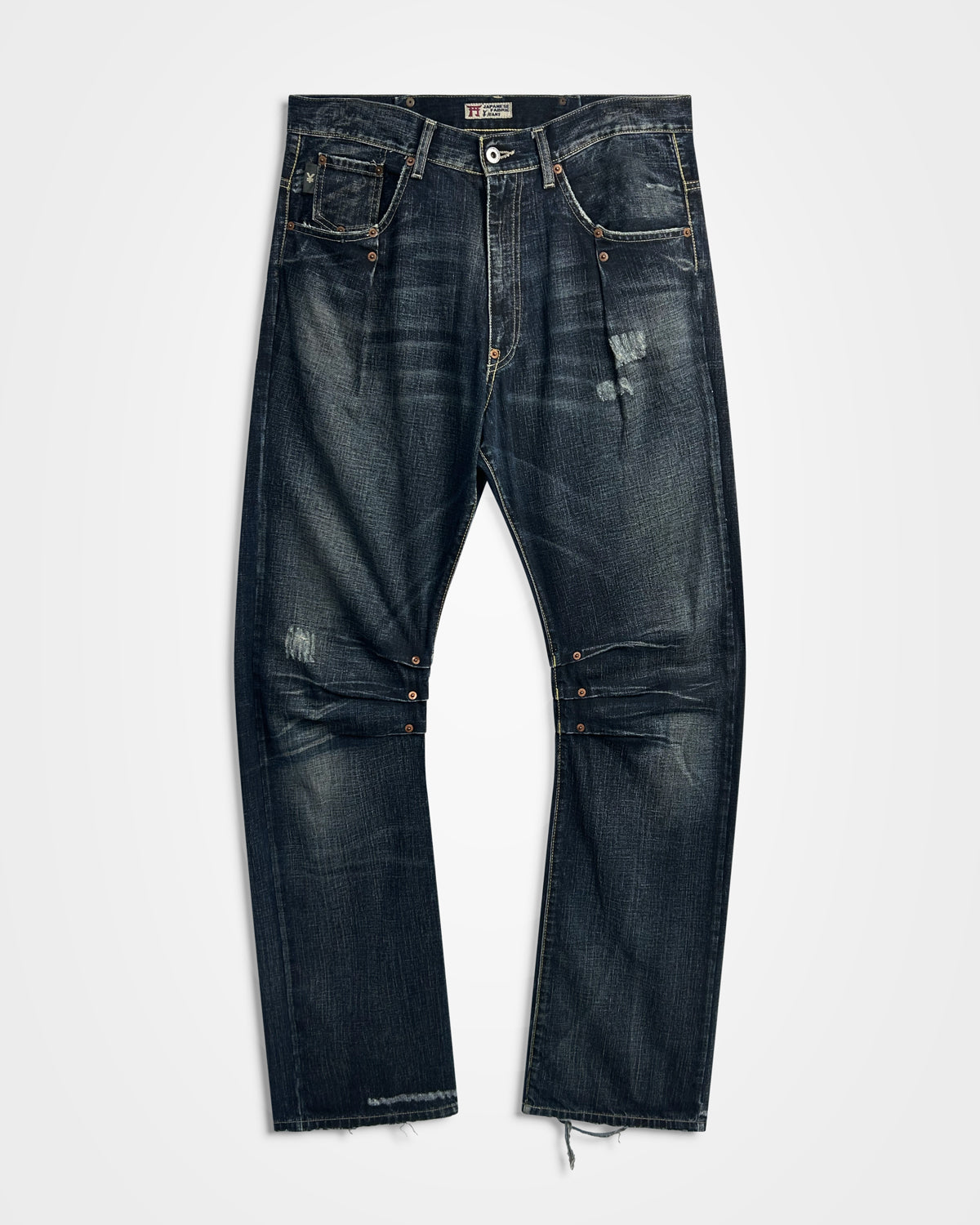 Michiko Koshino, Yen Jeans Multi-Dart Rivet Jeans