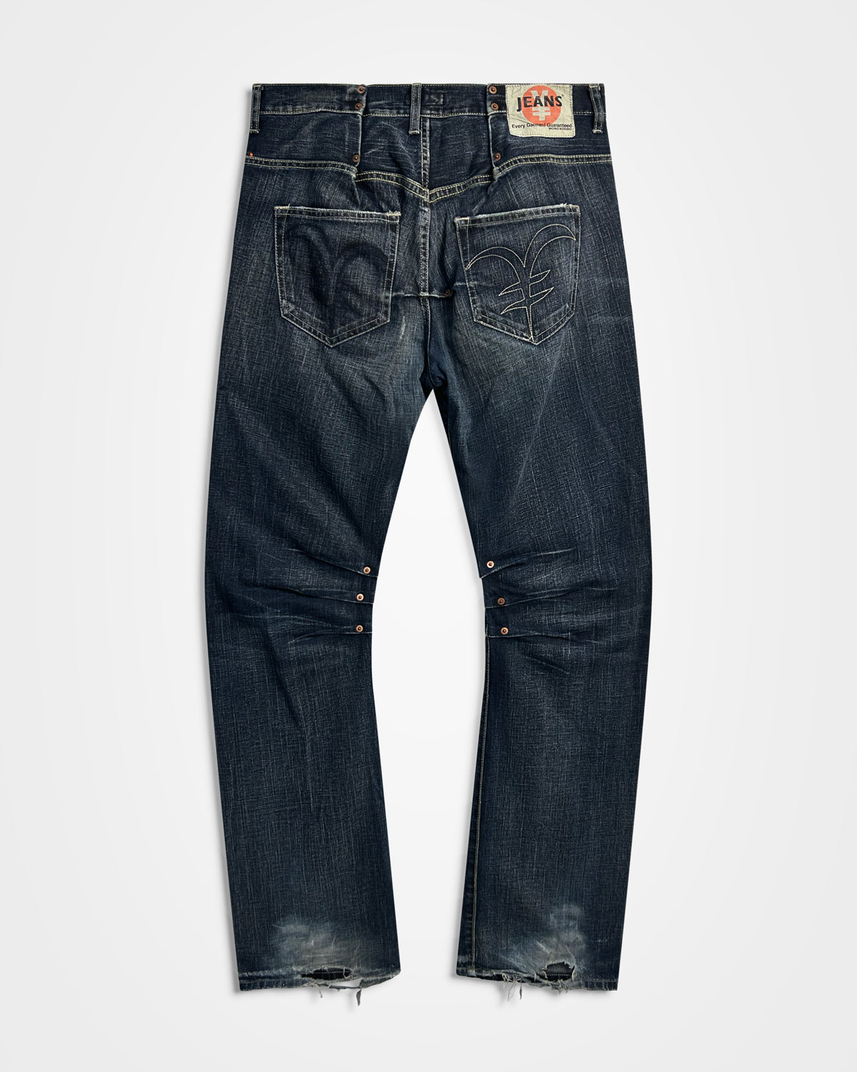 Michiko Koshino, Yen Jeans Multi-Dart Rivet Jeans