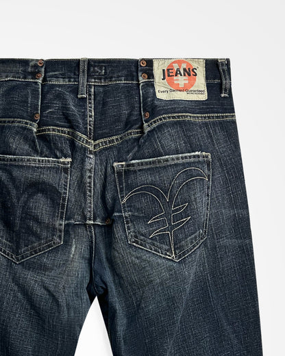 Michiko Koshino, Yen Jeans Multi-Dart Rivet Jeans