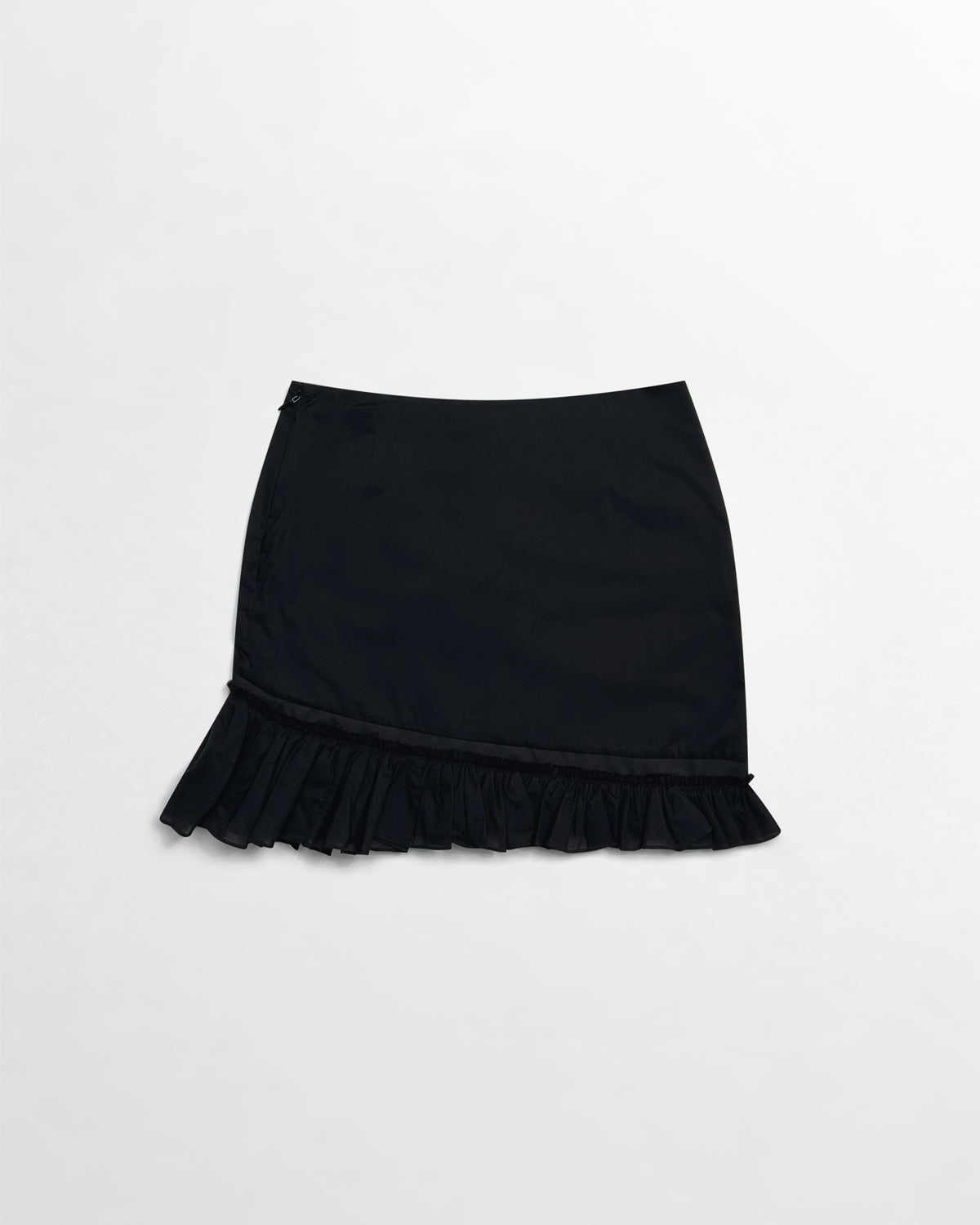 Nensi Dojaka, AW22 Asymmetric Ruched Mini Skirt