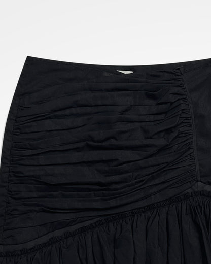 Nensi Dojaka, AW22 Asymmetric Ruched Mini Skirt