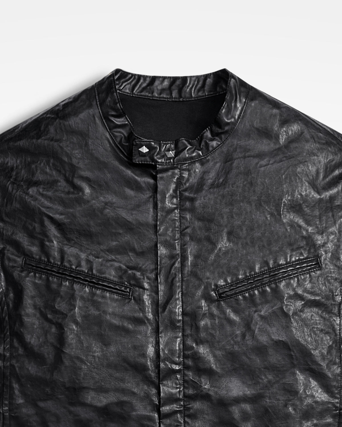 PPFM, Studded Nylon Moto Jacket
