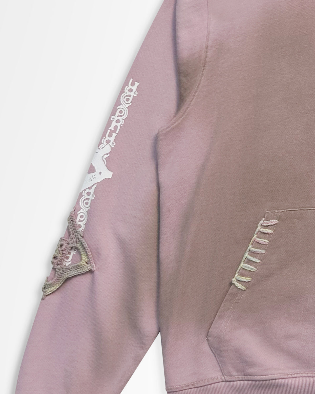Paolina Russo, AW24 Distressed Knitted Hoodie