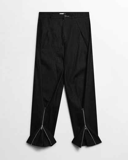 Per Gotesson, AW23 Pleated Zip Wedge Jeans