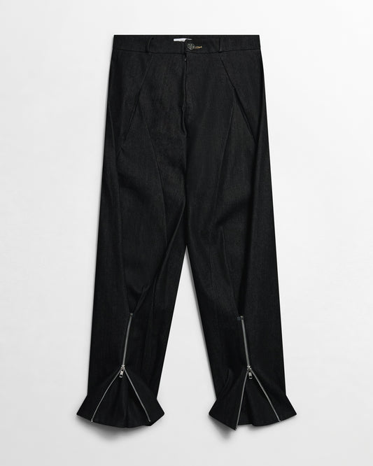 Per Gotesson, AW23 Pleated Zip Wedge Jeans
