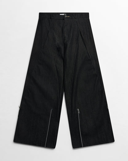 Per Gotesson, AW23 Pleated Zip Wedge Jeans