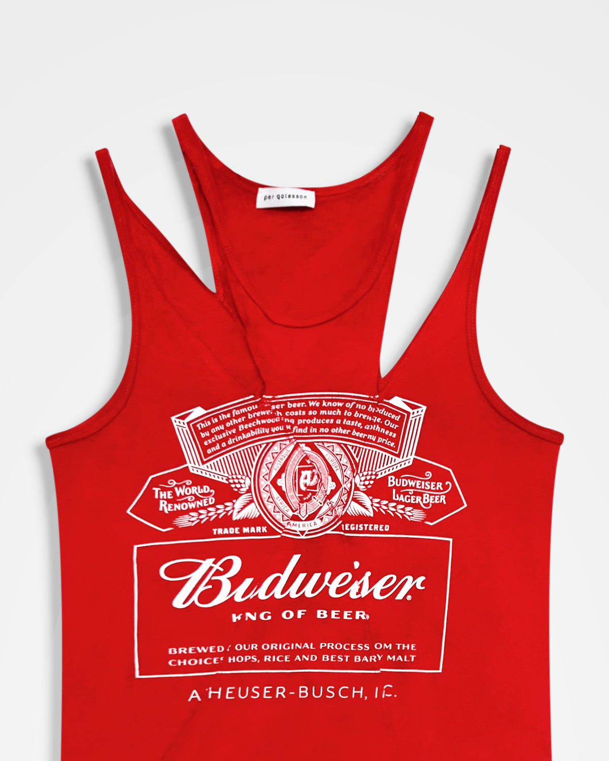 Per Gotesson, Budweiser Slashed Tank