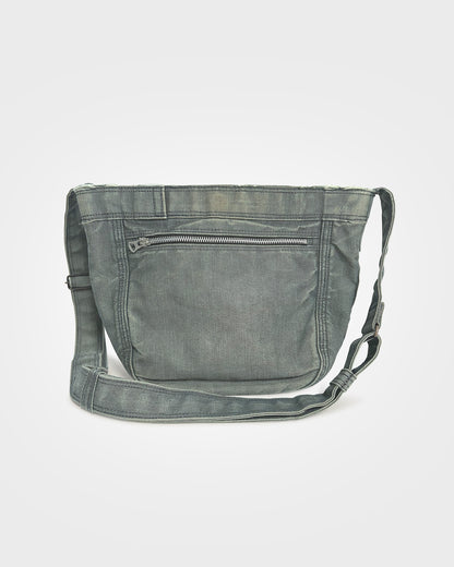 Porter, Acid-Wash Denim Side Bag