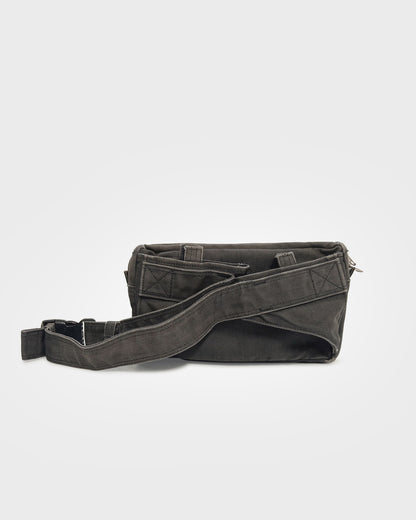 Porter, Khaki Denim Cross-Body Bag