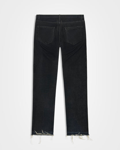 Rick Owens, AW06 Overdyed Raw Hem Detroit Jeans