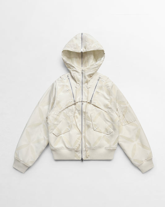 Stefan Cooke, SS23 Triple Zip Devore Jacket