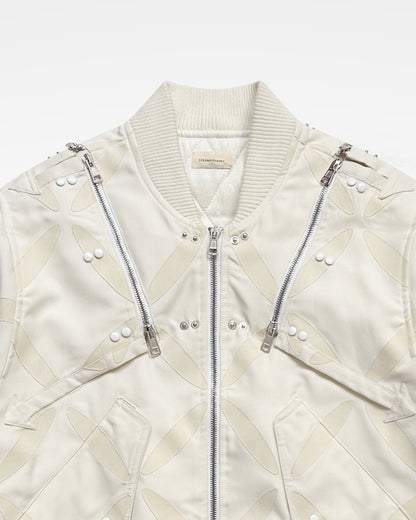 Stefan Cooke, SS23 Triple Zip Devore Jacket